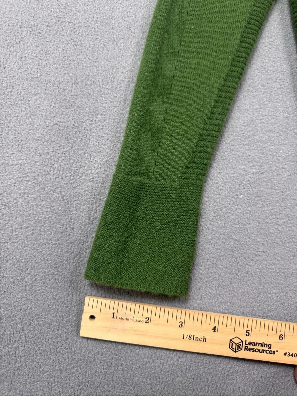90’s Ralph Lauren Relaxed Fit Green Crewneck Cashmere Sweater, Black Label RL, S